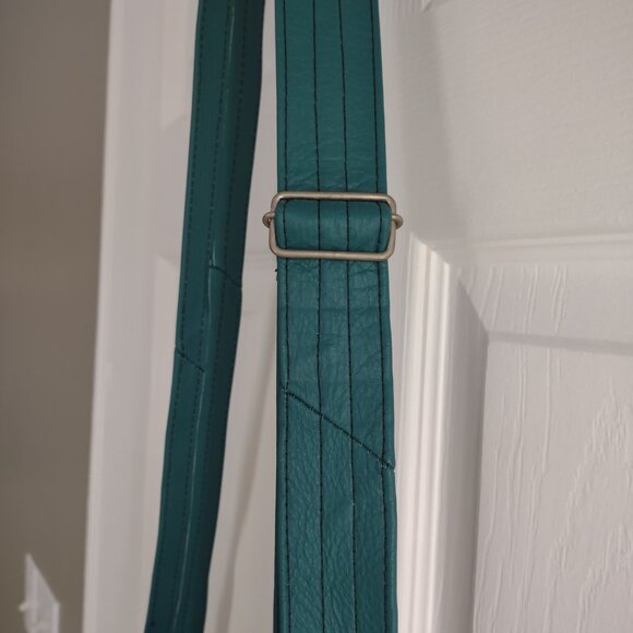 Vintage boho moto western leather fringe crossbody - handmade in Mexico - NWOT - Picture 6 of 11